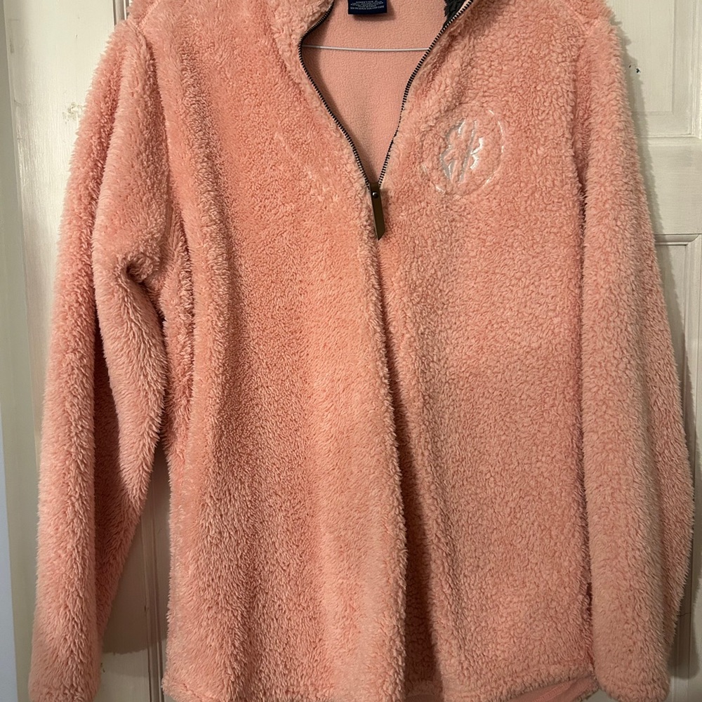 Cozy Pink Fleece Jacket - Sigma Kappa